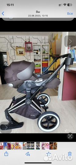 Коляска cybex priam 3 в 1