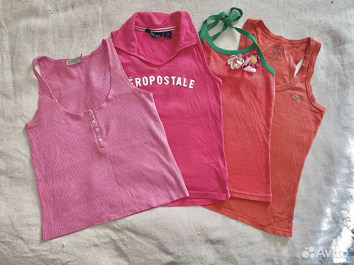 Майки y2k розовые бимбо