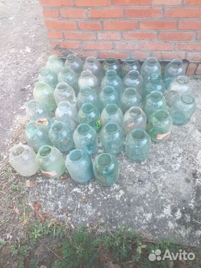 Банки стеклянные 0,5 л; 0,7л; 2л; 3л; 10л