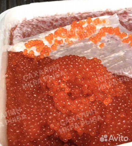 Красная икра горбуши