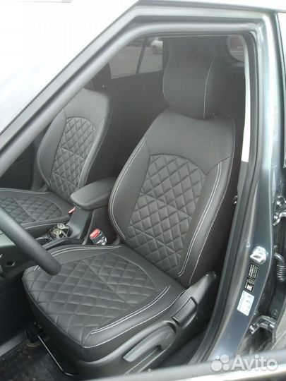 Авточехлы premium covers на Хендай крета