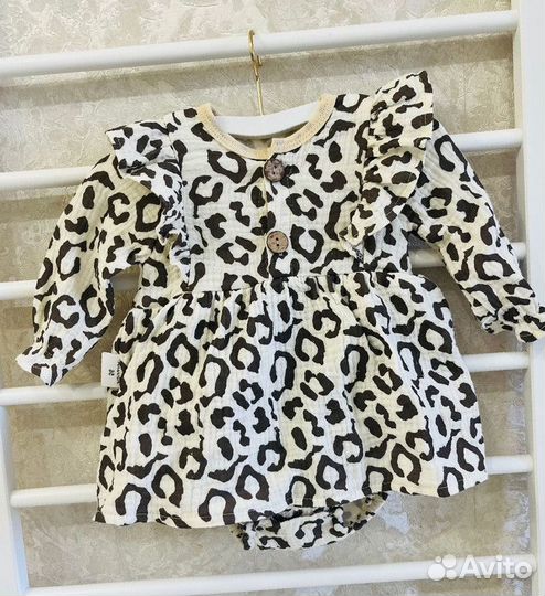 Боди платье на девочку