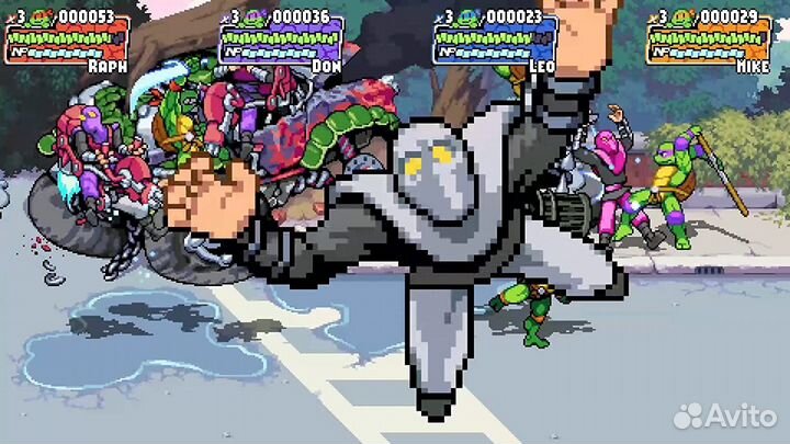 Игра Teenage Mutant Ninja Turtles: Shredder's