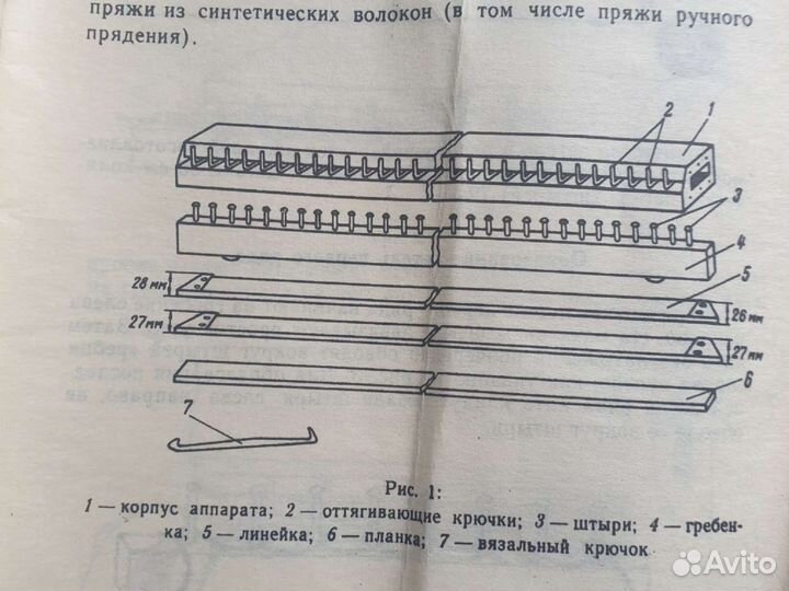 Аппарат для вязания (1972 г.)