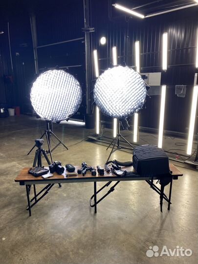 Ассистент на съемки, освещение в аренду