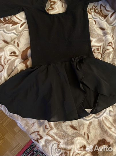 Боди для танцев, купальник с юбкой