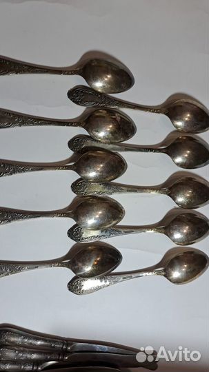Столовые приборы мельхиор СССР