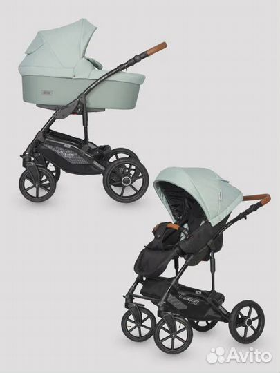 Коляска bella life (2 в 1) (riko basic) 02 Basil