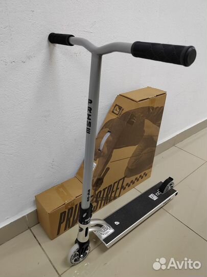 Самокат трюковой Prime Extension хром (Новый)