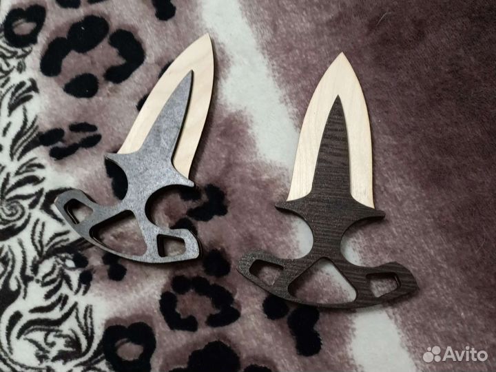 Деревянные тычковые ножи