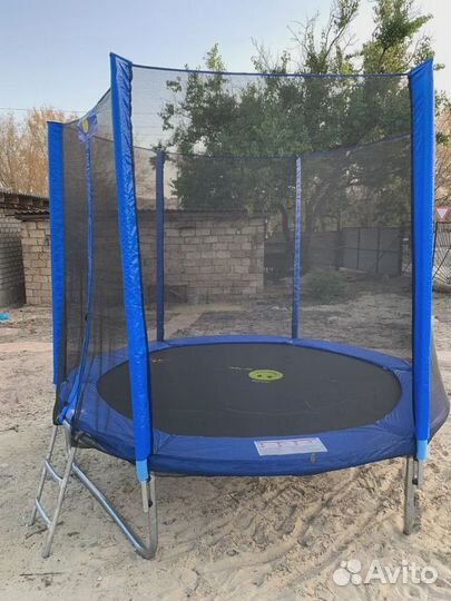 Батут с сеткой