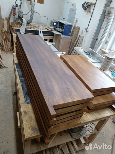 Подоконники из Дерева влагостойкие из термодерева