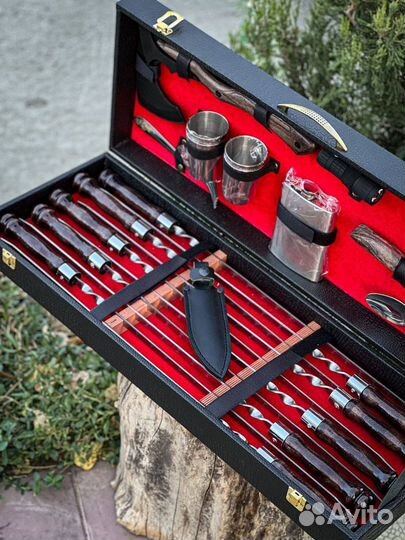 Шашлычный подарочный набор