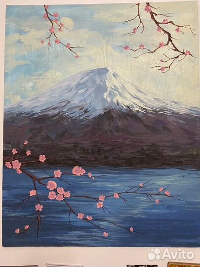 Картина маслом на холсте пейзаж