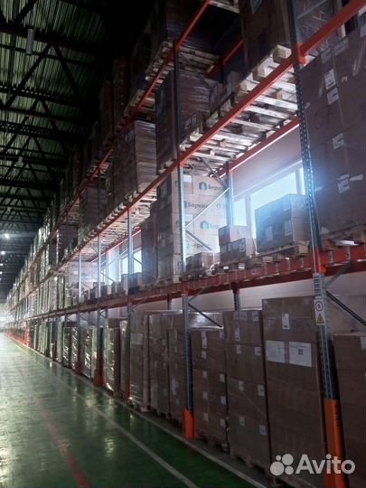 Фронтальные стеллажи паллетные Констрактор бу # 4286