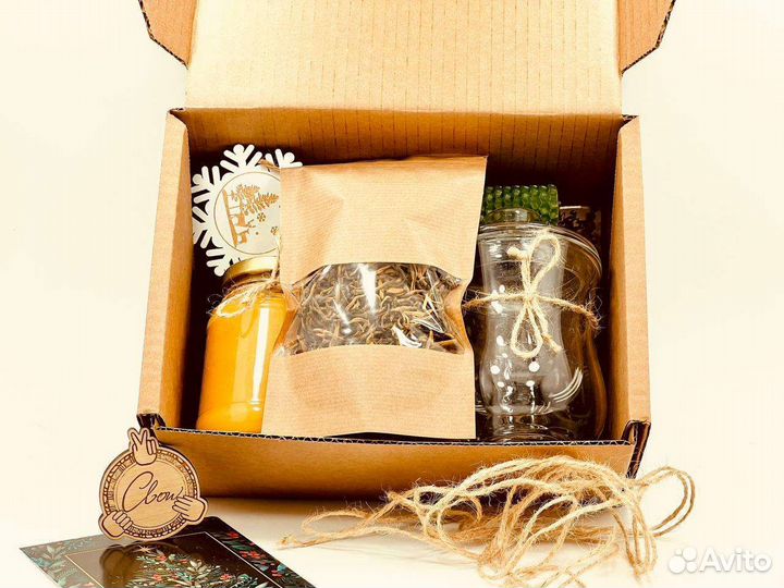 Подарочный набор, добрый и полезный