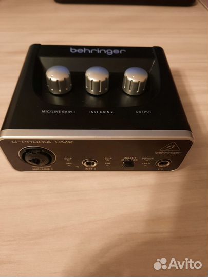 Звуковая карта behringer um2 и Наушники AKG K72