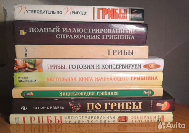 Энциклопедии, справочники грибника, книги о грибах