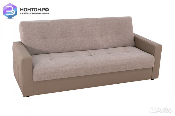 Диван книжка Ручеек-1Н светло-бежевый