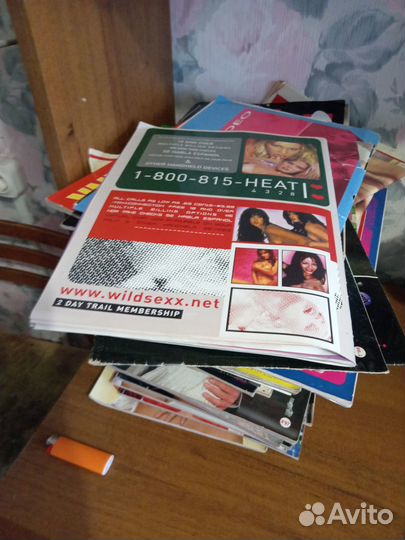 Видео кассеты и журналы для взрослых
