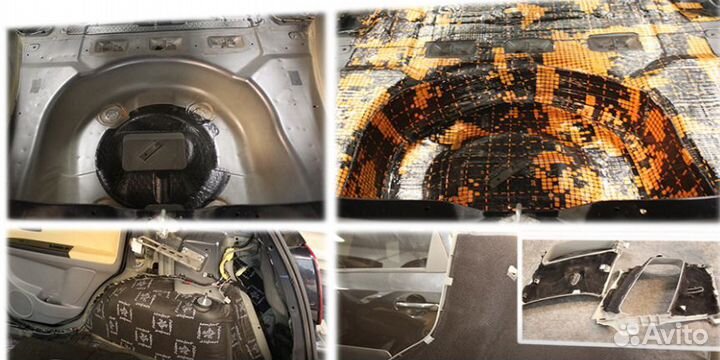 Шумоизоляция Автомобиля Комплексная audi Q2