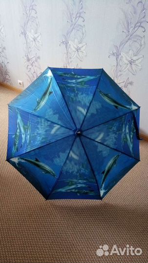 Зонт трость Sun&Rain полуавтомат