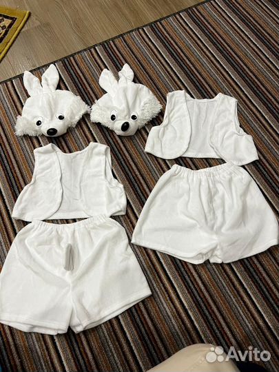 Новогодний костюм зайчика