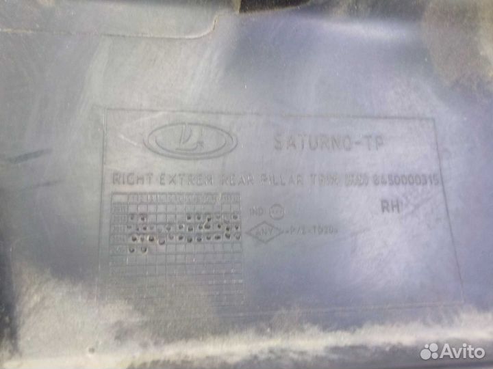 Накладка стойки LADA largus задняя правая