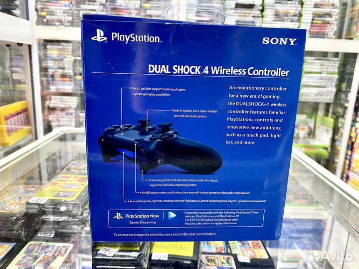 Геймпад Джойстик Ps 4 Беспроводной Новый