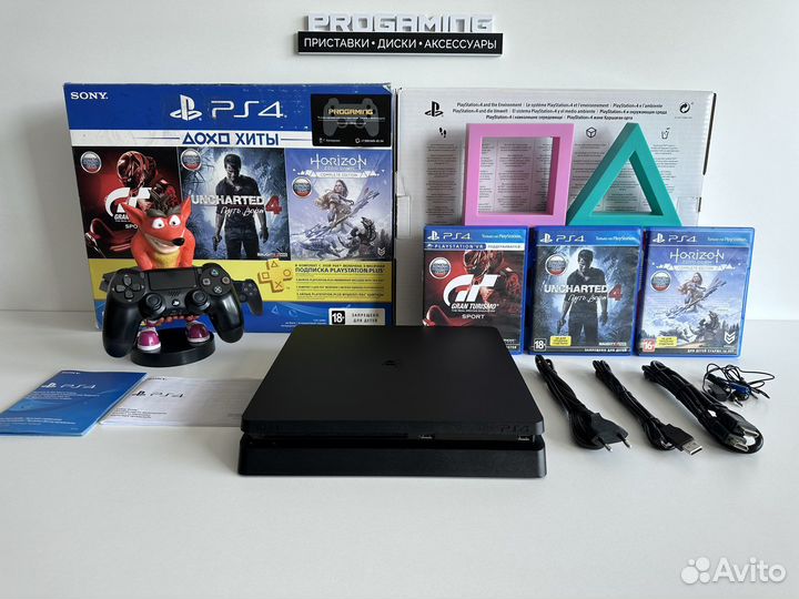Sony Paystation 4 slim 500gb Полн. комплект