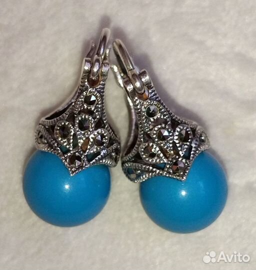 Серьги из серебра