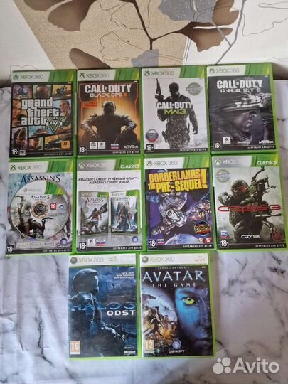Игры для приставок x box 360