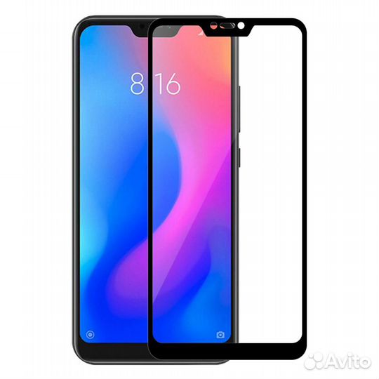 Защитное стекло 9D для Xiaomi Redmi 6 Pro/Mi A2 Li