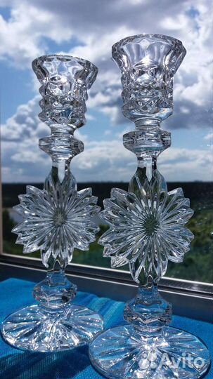 Подсвечник хрустальный СССР