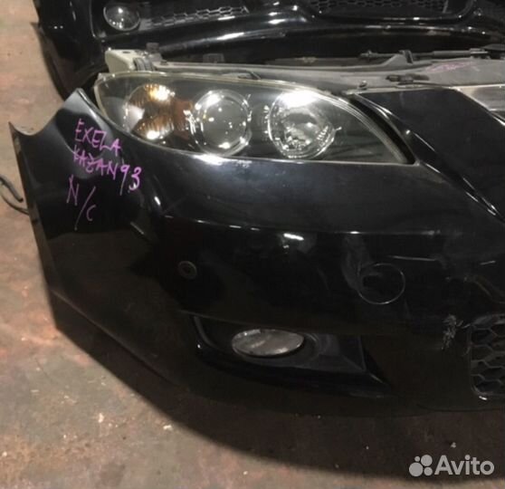 Nose ноускат Mazda 3 bk седан черный