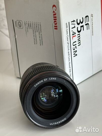 Объектив Canon EF 35mm 1.4L USM