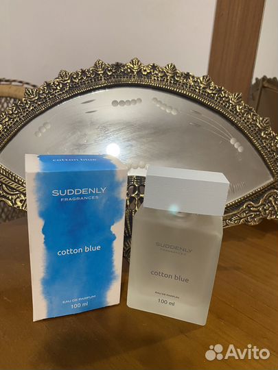 Туалетная вода женская Cotton Blue by Suddenly
