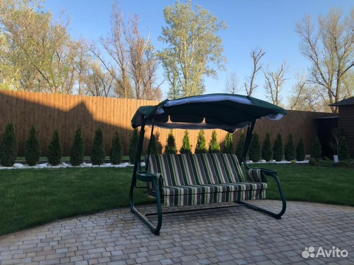 Садовые качели нагрузка 350 кг смотрите фотографии