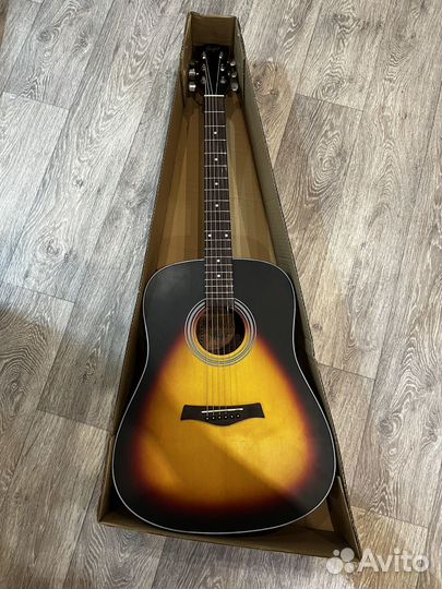 Акустическая шестиструнная гитара Flight D-175 SB