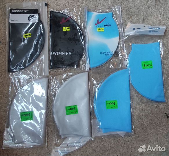 Шапочки для бассейна