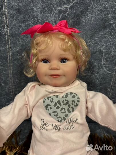 Кукла реборн силиконовая 50 см