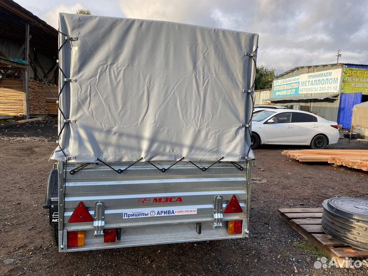 Прицеп высокий борт мзса 01.026