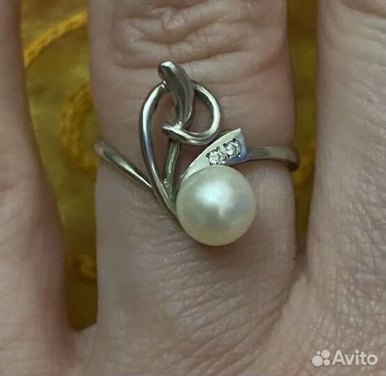 Серебряное кольцо+браслет