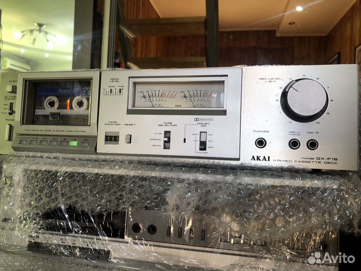 Дека кассетная akai gx f15