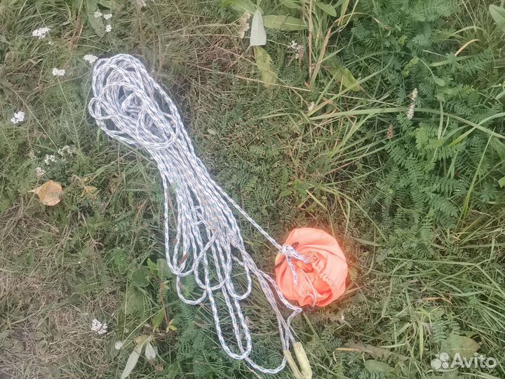 Буйки для плавания, верёвка
