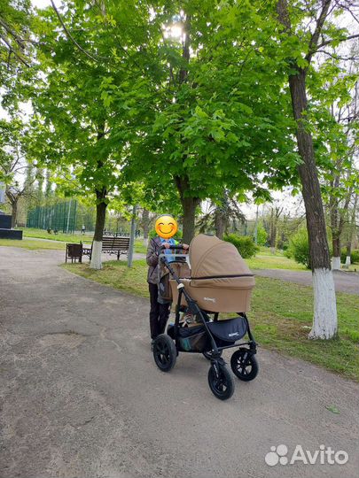 Коляска 2 в 1 Sonic plus цвет mokka