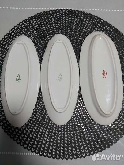 Блюдо, селёдочницы СССР