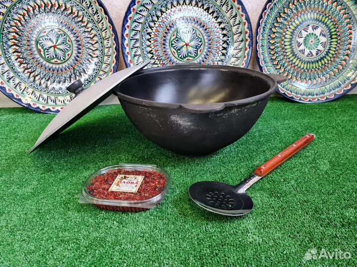 Чугунный казан 10 литров Оригинал