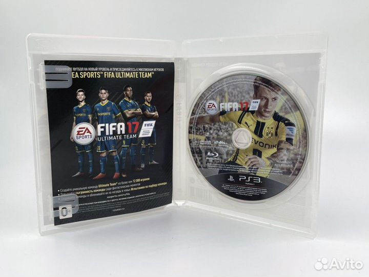 FIFA 17 (PS3, русская версия) б/у