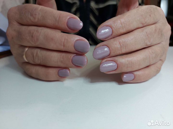 Маникюр гель лак